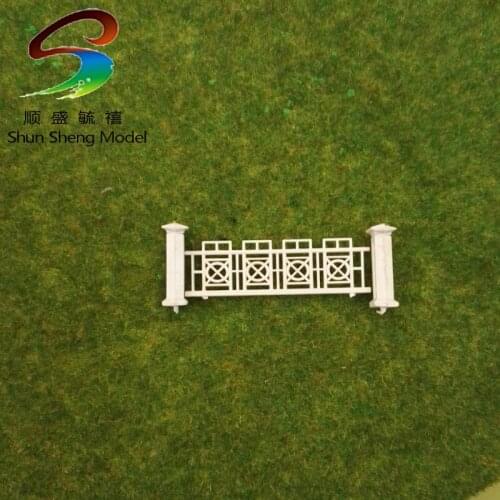 Diy 1:100 sand table model building villas guardrail Different specifications Garden railing fence fence