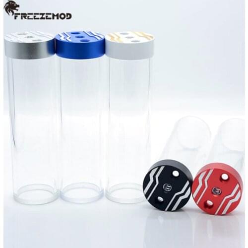 FREEZEMOD PJ-D5SXC Water Pump Integrated Expansion Tank Integrat Water Pump Built-In Defoamer 60MM Expansion Tank Metal Cover
