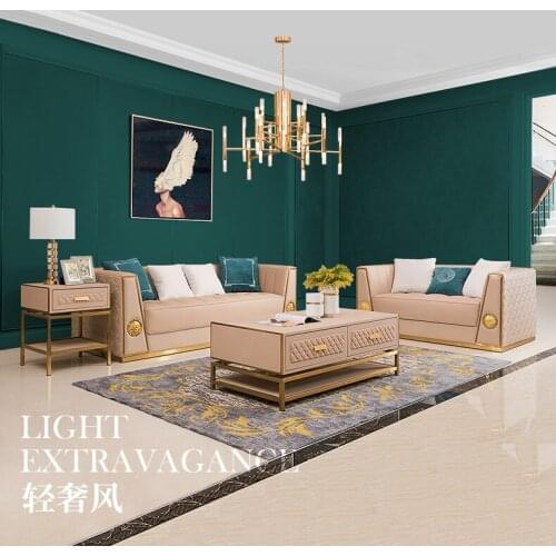 Living room Sofa set диван мебель кровать muebles de sala chesterfield 3 + 2 seater genuine leather sofa cama puff asiento sala