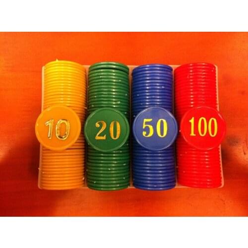 Small entertainment 160 chips mahjong Chess Room digital chips double numerical hot chip