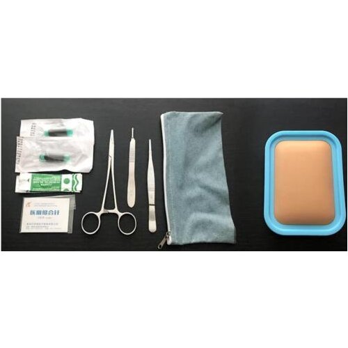 Medical Surgical Skin Suture Practice Training Skin Pad Module Kit 8-piece set Brand new RH