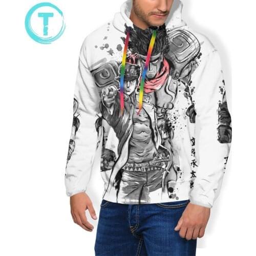 Jojo Bizarre Adventure Hoodie Strength Speed And Precision Hoodies Autumn Mens Pullover Hoodie Stylish Hoodies