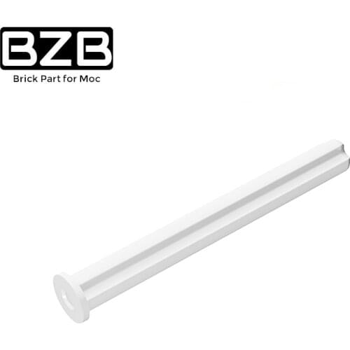 BZB MOC 15462 1x5 Cross Shaft With Cut-off Length 39.6 Creative High-tech Building Block Model Kids Toy DIY Brick Part Best Gift