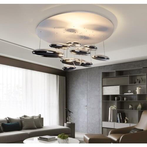 Postmodern Chandelier ceiling lighting Restaurant hanging light Model House Dining room pendant lamps Nordic Home decor fixtures