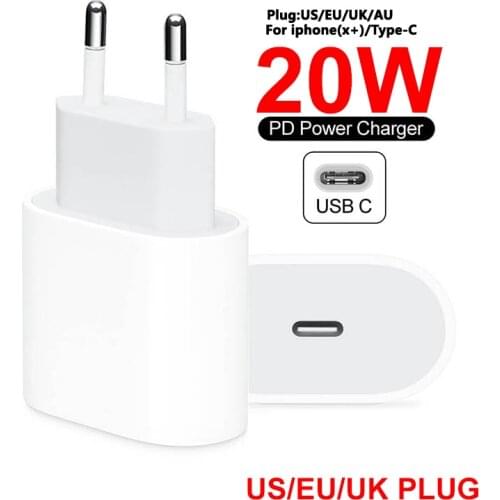 Multi-Port 20W GaN USB C Quick Charger QC 3.0 Type C PD 65W USB Desktop Adapter for Macbook Pro for iPhone for Xiaomi