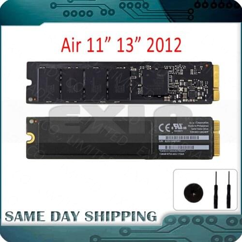 Used for Macbook Air 11" 13" A1465 A1466 2012 Year SSD Solid State Flash Drive 64GB 128GB 256GB 512GB Hard Disk EMC2558 EMC2559