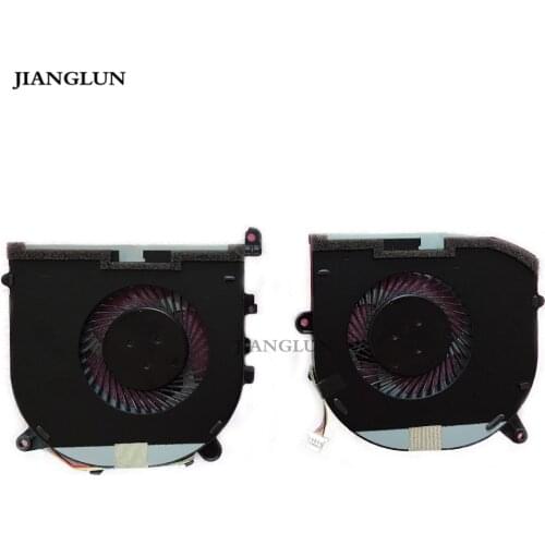 JIANGLUN For Dell XPS 15 9560 Series CPU & GPU Cooling Fan 0VJ2HC 0TK9J1 L & R