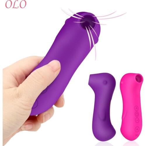 Clit Sucker Vibrator Blowjob Tongue Vibrating Sex Oral Licking Clitoris Vagina Stimulator Sex Toys for Women Nipple Sucking