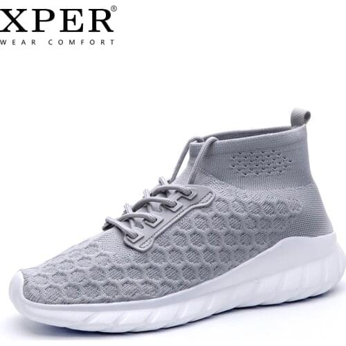 XPER Mens Breathable Sneakers