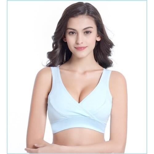 Plus Size Bra Vest Pregnant Sleep Mothers Gravidas Push Up Underwears Breast Feeding Maternity Nursing Bras Nursing Underwear