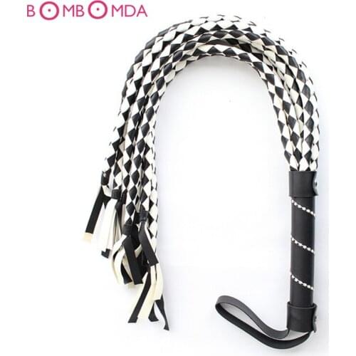Serpentine Leather Whip Spanking Sexy Whips BDSM Bondage Slave Flog Bound whip Sex Products,sex Toys Adult Games For Couples O3