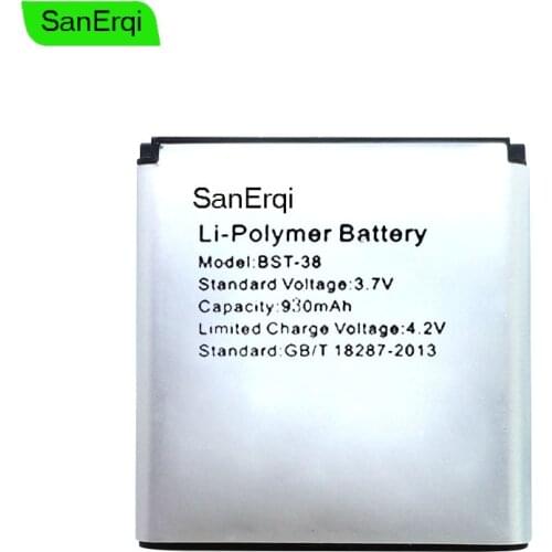 10pcs BST-38 BST 38 BST38 Phone Battery 930mAh replacement Batteries for Sony Ericsson W580 W580i w760 T650 X10 mini Pro