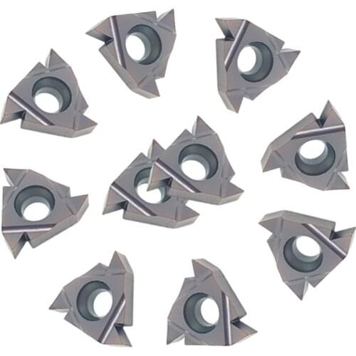 10pcs MMT 16IR AG60 VP15TF Thread Turning Tools Carbide inserts Cutting Tool CNC Tools Lathe cutter tools 16IRAG60