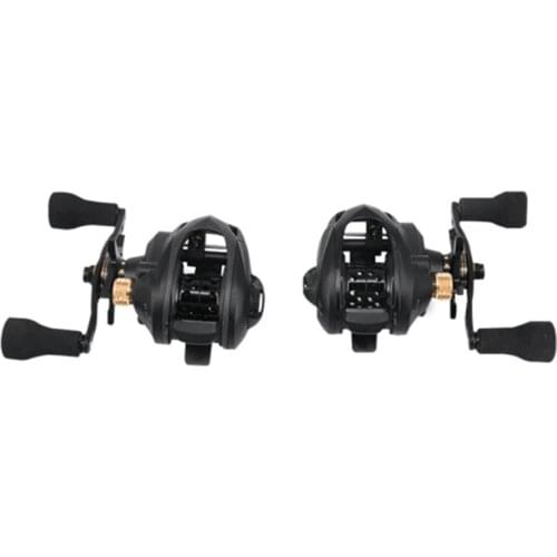 100% Metal Baitcasting Fishing Reel 7.2:1 6+1BB Bearings Magnetic Brake Left / Right Hand Fishing Wheel Bait Casting Reel