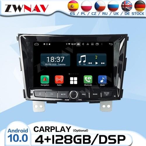 128G DSP Carplay 2 Din Android Radio Receiver For Ssangyong Tivolan 2014 Car Audio Stereo Video Player GPS Multimedia Head Unit