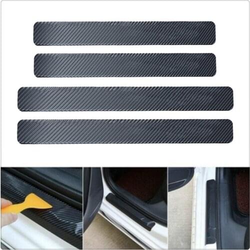 Car Accessories Door Sill Anti Kick Stickers Scuff Scratch for BMW F80 M3 E46 E39 320si 630i E34 750i 330i 325i