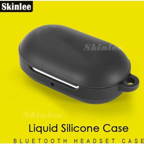 Skinlee For Realme Buds Q2 Case Wireless Headphone Protector Liquid Silicone Case For Realme Buds Q2 Protect Cover