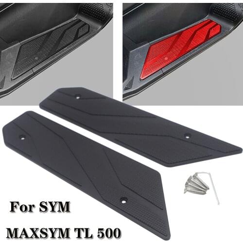 For SYM MAXSYM TL 500 TL500 Motorcycle Footboard Steps Motorbike Foot Plate Foot Board