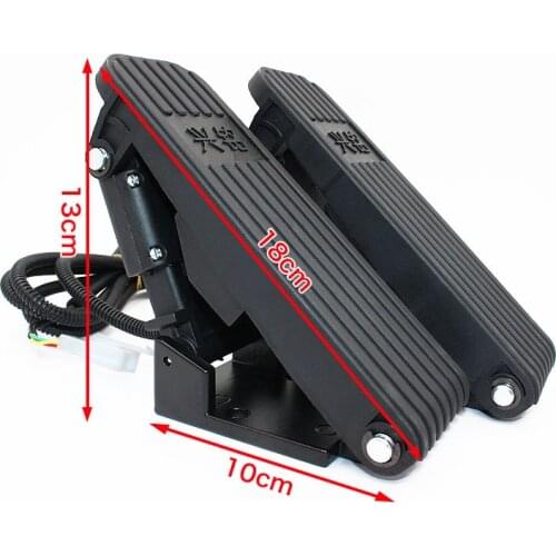 Wholesale Electric Tricycle Ebike Foot Pedal Throttle Pedal Accelerator 24V-60V Foot Throttle For Electric Car Motorcycle