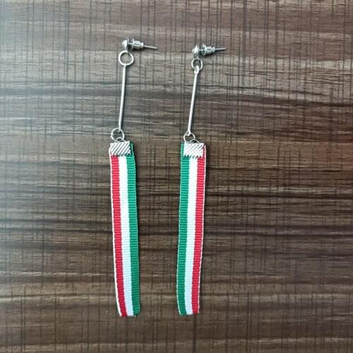 Flag Earring Bracelet Italy Bracelet Jewelry for Men Women Kids Girls Gift Drop Shipping