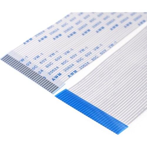 1000pcs Flexible Flat Cable FFC FPC Jumper 30 PIN 1.0 mm pitch Length 50 100 150 200 300 400 500 mm Same Contact Side Tin Plated