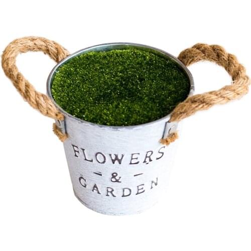 Flowerpot Pot Garden Eco Friendly Metal Foam Creative Succulent Plants Home Decoration Durable Iron