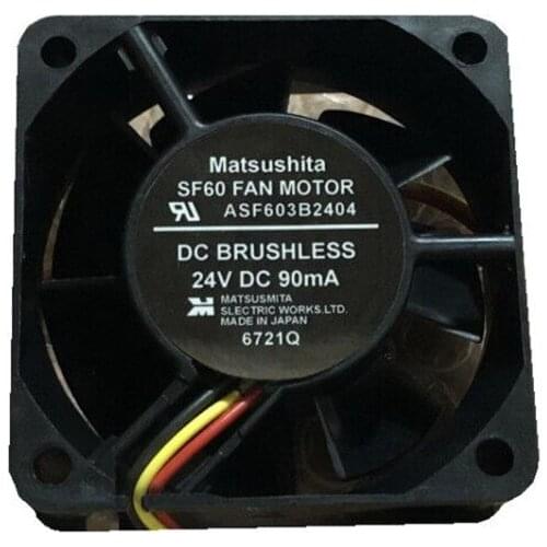 ASF603B2404 24V 90MA6CM Inverter Fan 6 Months wararnty