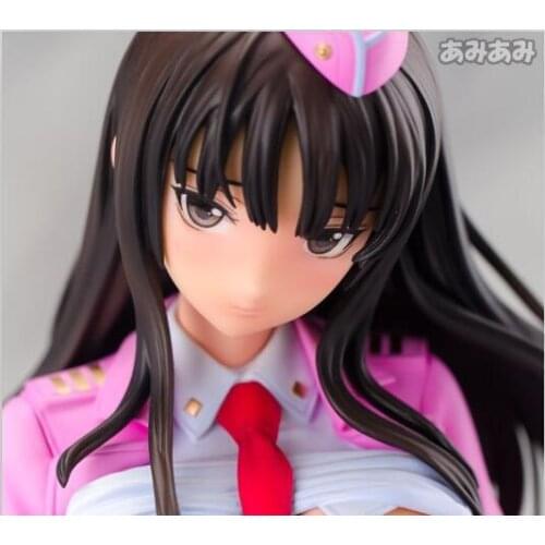 Hot 1pcs 28CM pvc Japanese sexy anime figure DRAGON Toy TAG policwoman action figure collectible model toys brinquedos