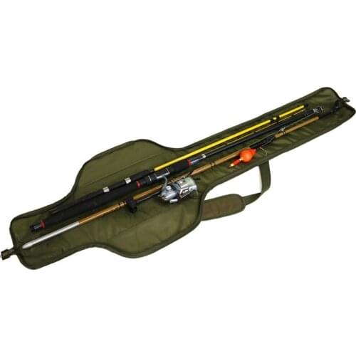 Men Fishing Rod Bag Ultra-Light Cross-Body Portable Fishing Bag 1.4M Fishing Gear Blosa