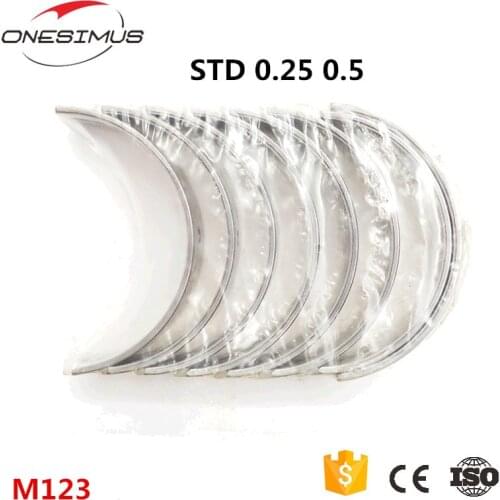STD 0.25 0.5 size OEM MD105269 M123 Main Bearings Crankshaft Drive for mit- 6G72 (DOHC 12V) (SOHC 24V) PAJERO SIGMA