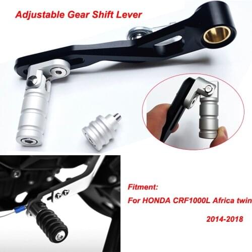 Motorcycle Adjustable Folding Gear Shift Lever Shifter Pedal CNC For Honda CRF1000L Africa twin 2014 15 2016 2017 2018 CRF1000 L