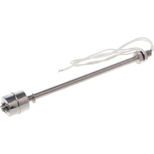 Stainless Steel Float Switch Tank Liquid Water Level Sensor 110V 220V 220mm 10W