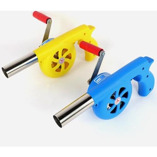 BBQ Air Blower Manual Picnic Camping Make Fire Combustion Tool Outdoor Bbq Kitchen Stuff Air Blower