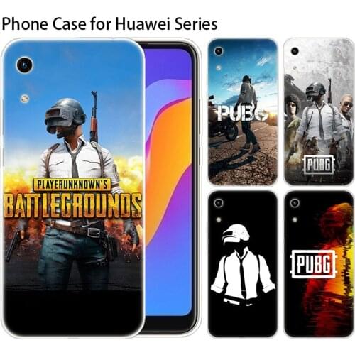 Luxury Silicone Case PUBG game for Huawei NOVA 5 5i Mate 30 Lite Y9 Prime P Smart Z Plus 2019 Honor 8S 8A 9X 20 Pro Cover