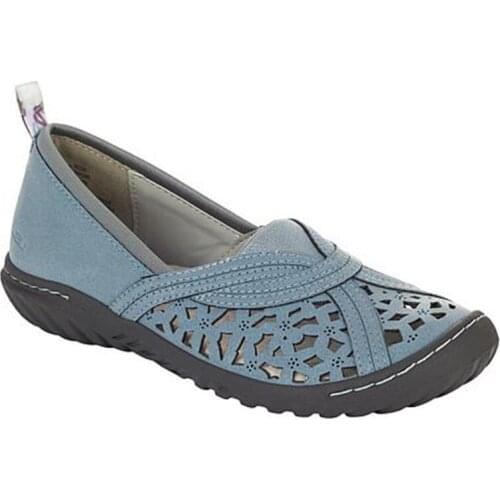 Autumn Spring Fashion Woman Shoes Embroidery Casual Shoes Womens Shoes Lady Loafers Shoes Rubber Shoes for Women Silver Shoes