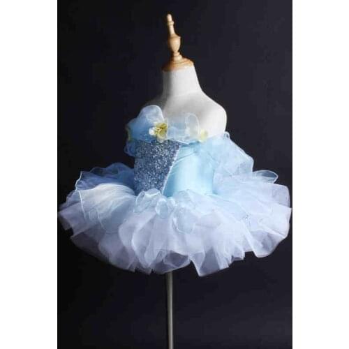 Girls Ballet Dancing Skirt 2021 New Arrival Profession Custom Made Tutu Children Adult Competition Ballet Dance Costumes