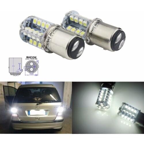 ANGRONG 2x 40SMD LED 566 P21/4W 1122 BAZ15d Side Indicator Reverse Brake Stop Tail Light(CA307)
