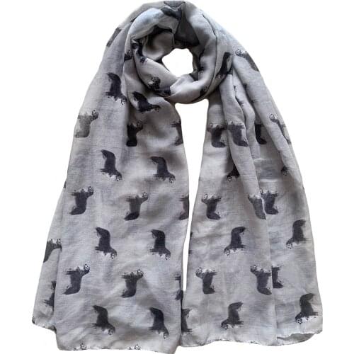 Bernese Mountain Dog Pet Print Womens Scarf Shawl Wrap Soft Lightweight Oversized, Gift for Dog Lover