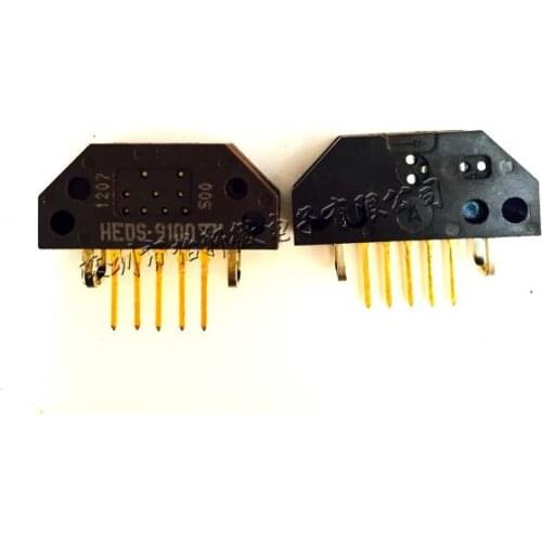 Free shipping NEW 2PCS/LOT HEDS-9100#S00 HEDS-9100 ,Two Channel Optical Incremental Encoder Modules