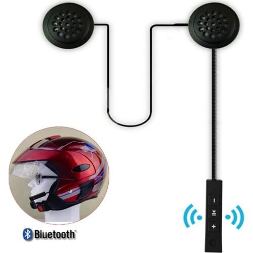 Bluetooth 4.1EDR Anti-interference Motorcycle Helmet Headset Earphone Riding Handsfree Headphone Wireless intercom Motor Bike