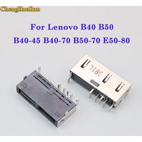 ChengHaoRan AC DC Power Jack Charging Port Socket Connector for Lenovo B40 B50 B40-45 B40-70 B50-70 E50-80