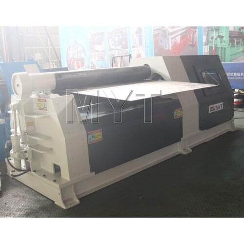 4 Roller Rolling Bending Machine for Sheet Metal 16mm Thickness W12-16x1500