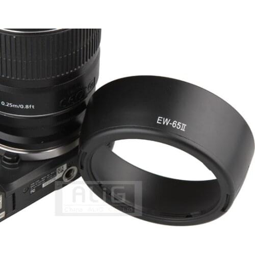 Camera Lens Hood Cover EW-65 II EW-65II for Canon EF 28mm f/2.8 , 35mm f/2 52mm Filter Mount Lens
