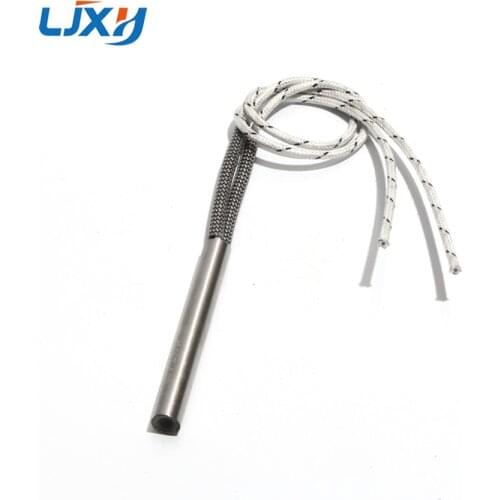 LJXH 2PCS 12mm 150~250mm 316SUS Tubular Heating Pipe Cartridge Heater 12V/24V 250W/270W/300W/340W/425W Electric Mold Element