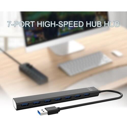 80% Off USB 3.0 Hub 5Gbps Plug and Play Splitter USB Power Supply Distributor for Windows
