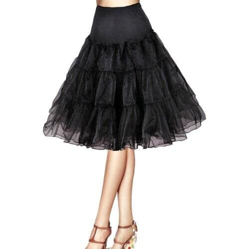 NIXUANYUAN Vintage Womens 50s Petticoat Crinoline Tutu Underskirt