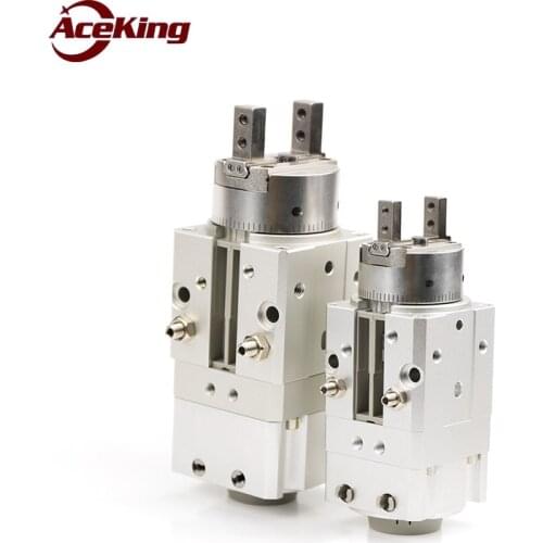 MRHQ rotating finger mrhq10d-90 swing air claw MRHQ16D 20D 25d-180s-n-m9n rotating clamping finger cylinder 90 180 degrees