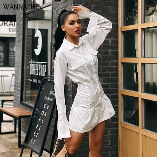WannaThis Fashionable Shirt Dresses