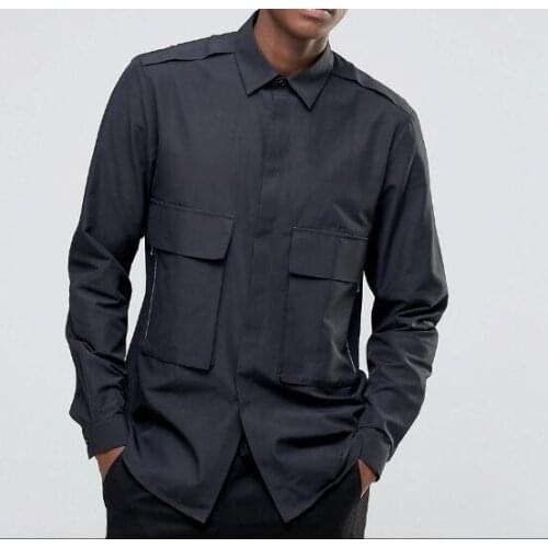 WZSKMJXH Mens Silk Shirts