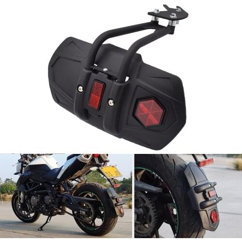 Motorcycle Rear Fender Motorbike Splash Guard mud flap with Bracket Accessories For Ducati MONSTER 998 Honda CBR300R CBR1100XX